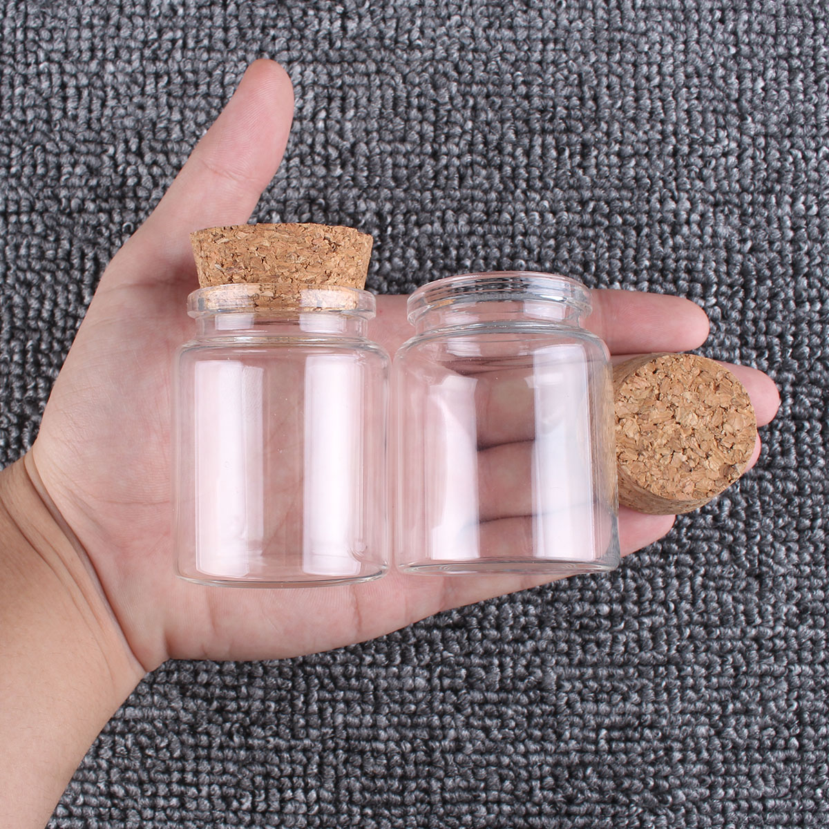 2 ชิ้น/ล็อต 50ml 60ml 80ml 100 - Candle Making Jars With Lids บทวิจารณ์และราคา