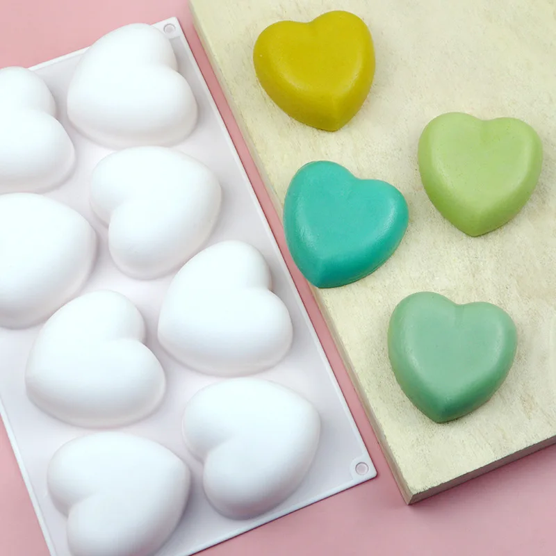 Love Heart ซิลิโคนสบู่แม่พิมพ์ - Candle Making Kits บทวิจารณ์และราคา