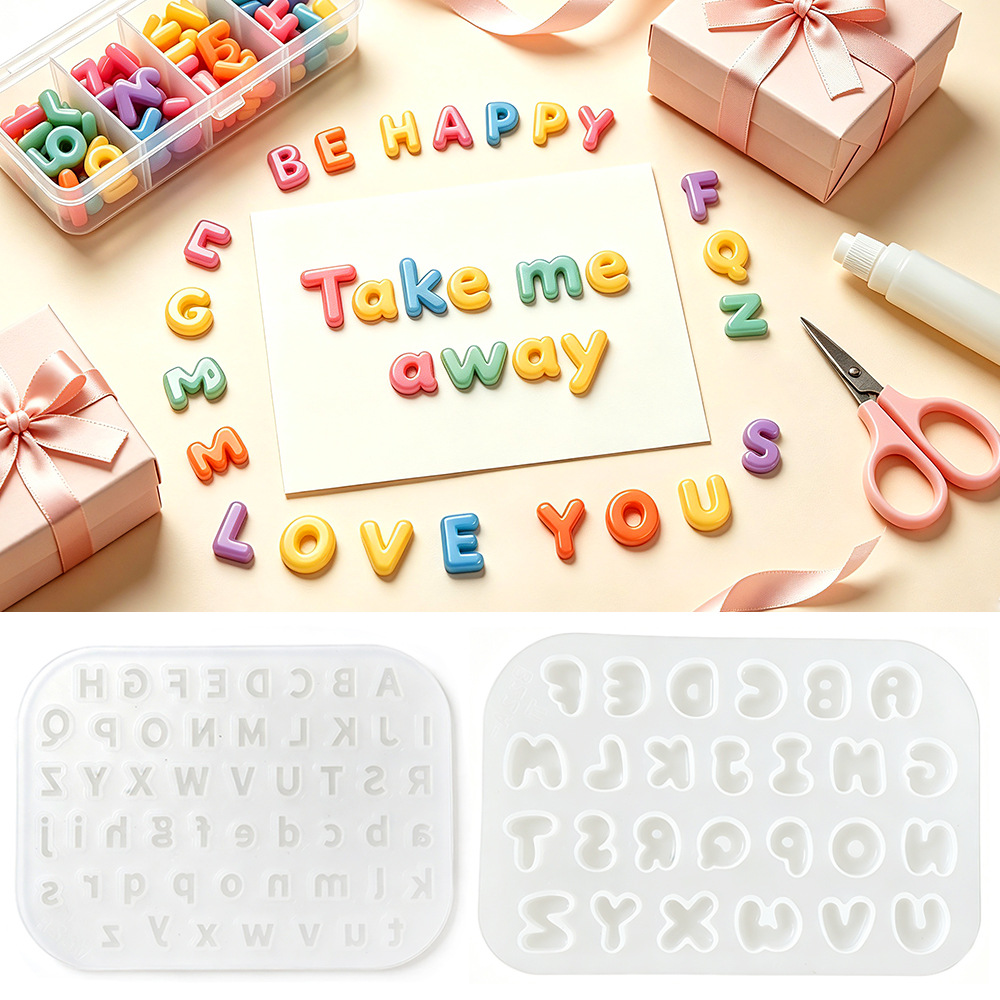 แม่พิมพ์ซิลิโคนตัวอักษรขนาดเล็ - Candle Making Kits บทวิจารณ์และราคา