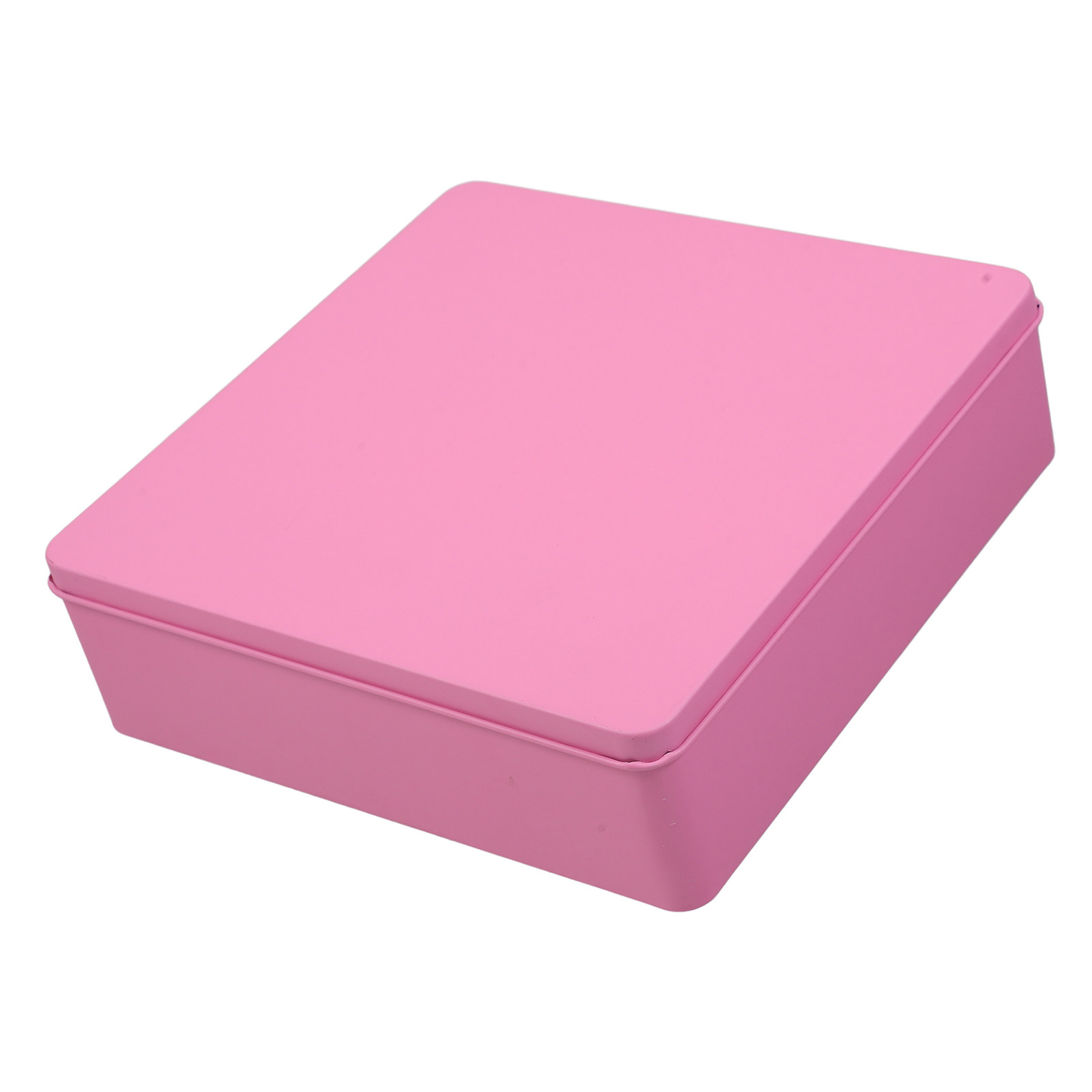 กล่องเก็บของสี่เหลี่ยมทำจากเหล - Tin Container Lid บทวิจารณ์และราคา