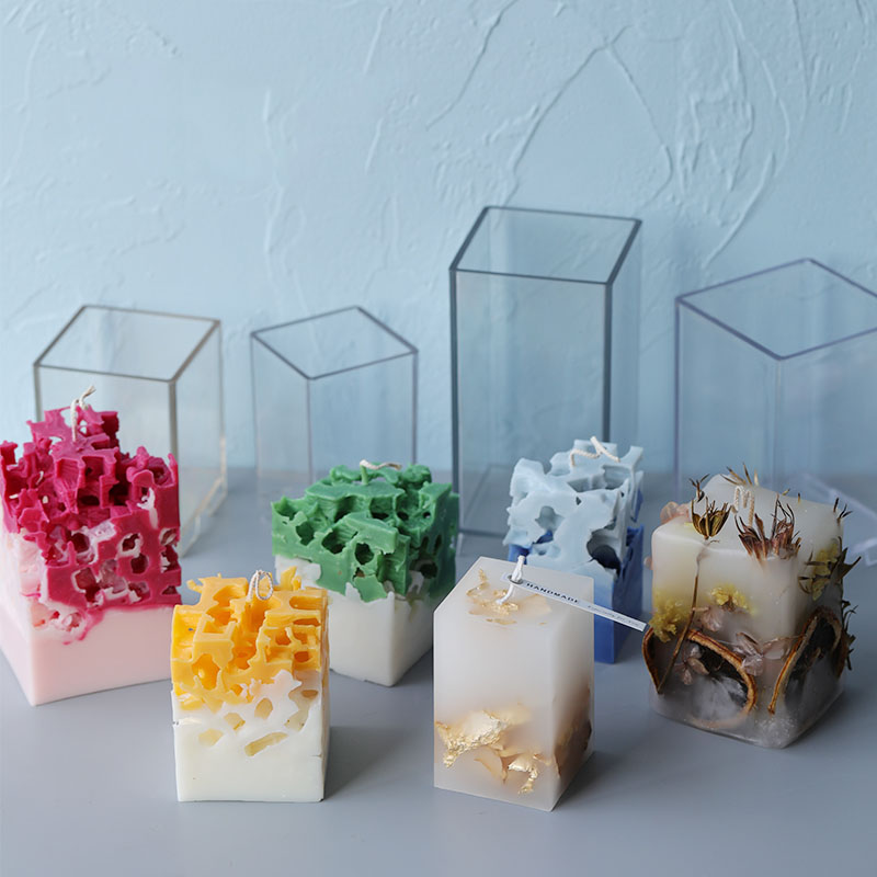 3D สแควร์สี่เหลี่ยมผืนผ้าคอลัม - Candle Making Kits บทวิจารณ์และราคา